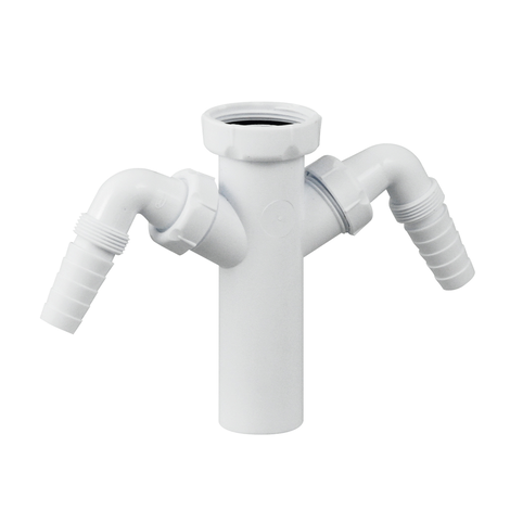 Cuello extensible doble toma electrod.