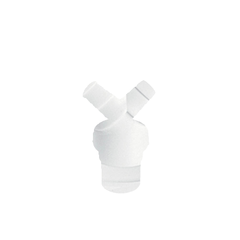 Doble toma electrodomésticos con tuerca.