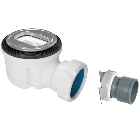 Válvula plato de ducha altura reducida sin capo.