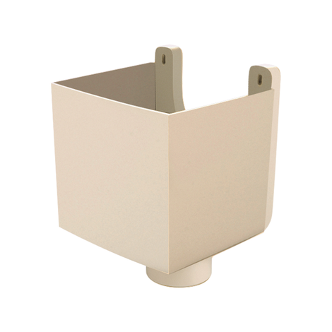 Toma de gárgola blanco Ø100