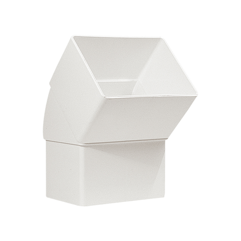 Codo 45° M/H bajante rectangular