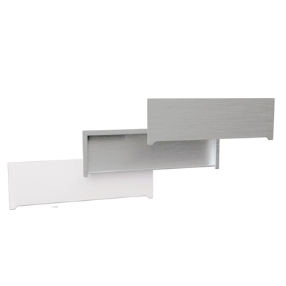 <B>LINNUM WALL</B>Repuesto tapa embellecedor sumidero vertical de pared. ABS Blanco