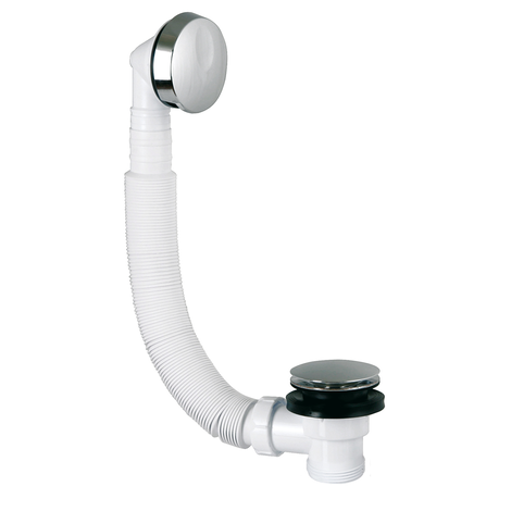 Desagüe bañera flexible, salida vertical NO SIFÓNICA