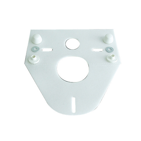 Placa aislamiento acústico para WC o bidé suspendido. 4 mm de espesor.