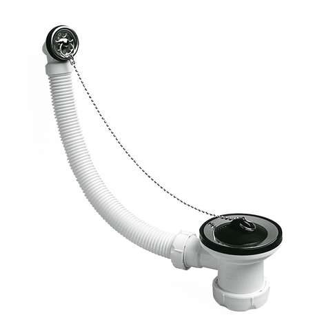 Válvula fregadero con rebosadero