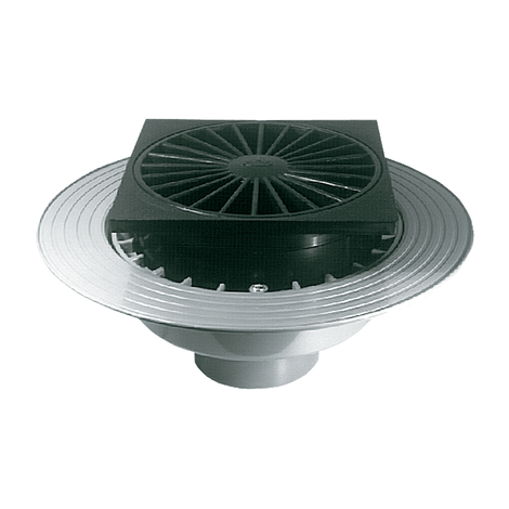 Caldereta “pluviales”, NO sifónica, extensible, salida vertical macho encolar. Rejilla en PP