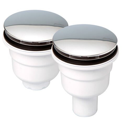 Válvula plato de ducha salida vertical