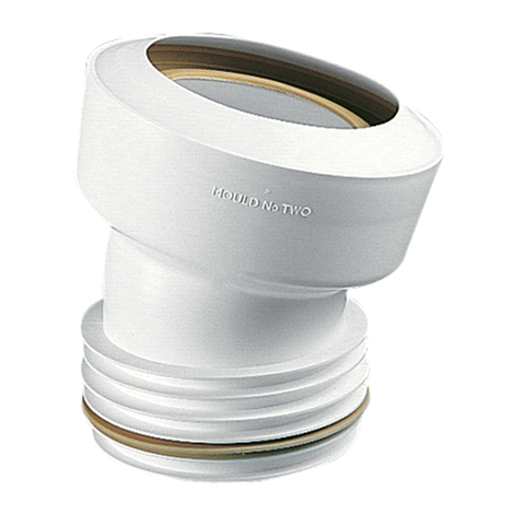 Manguito inodoro elástico acodado