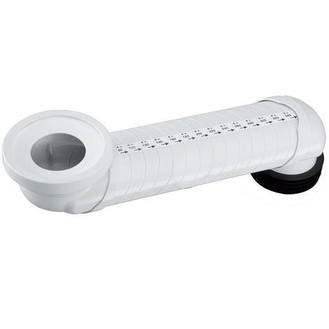 Manguito inodoro excéntrico vertical