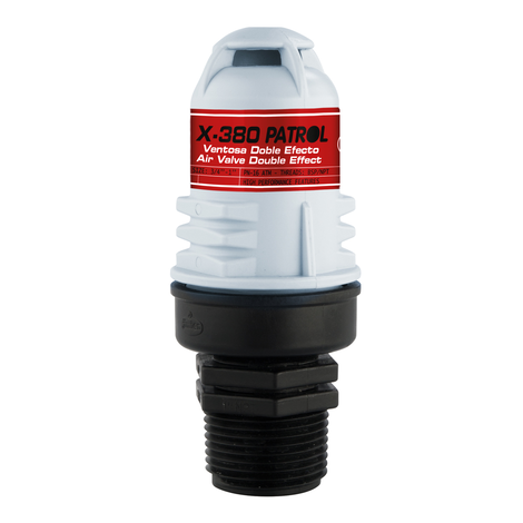 Ventosa doble efecto PATROL 3/4“ - 1“