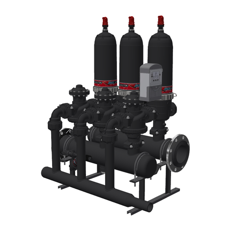 Batería filtrado automático 10 X 3“ en línea-ANILLAS