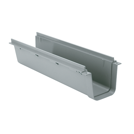 Canaleta sin rejilla, ancho 130