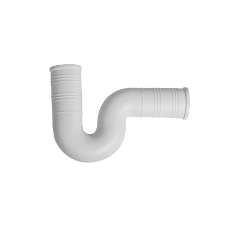 Sifón Flexible Abierto Horizontal