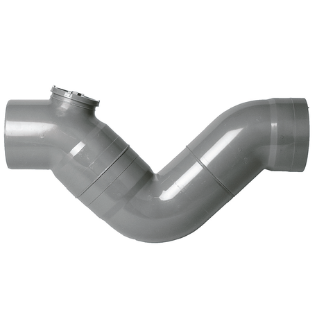 Sifón con registro macho/hembra, encola