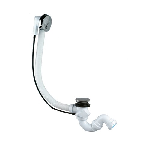 Desagüe bañera automático, tapón ac.inox. Salida sifónica. Desagüe bañera automático, tapón ac.inox. Salida sifónica.