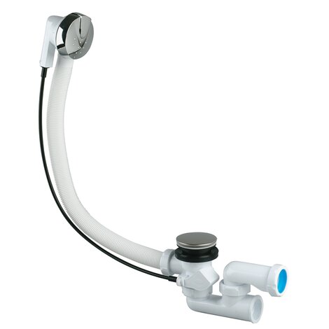 Desagüe bañera automático, tapón ac.inox. Salida sifónica. Desagüe bañera automático, tapón ac.inox. Salida sifónica.