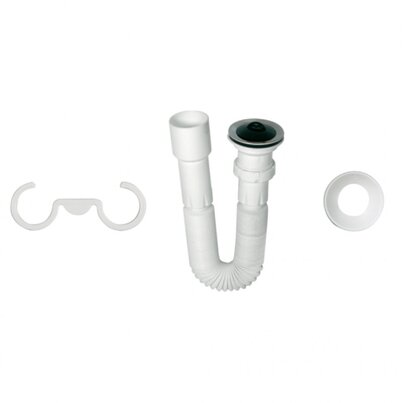 Válvula con tubo flexible, plafón y gancho