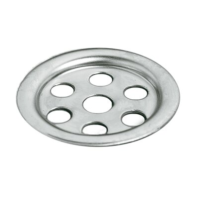 Válvula acero inox. rebosadero redondo