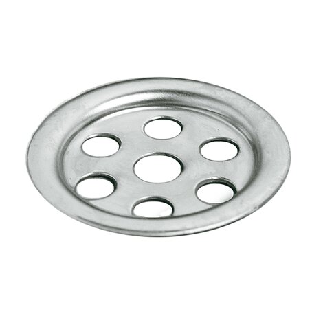 Válvula acero inox. rebosadero redondo
