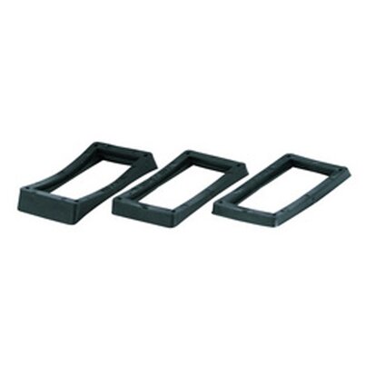 Juego de 3 juntas rebosadero rectangular