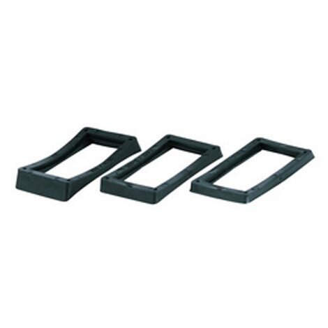 Juego de 3 juntas rebosadero rectangular
