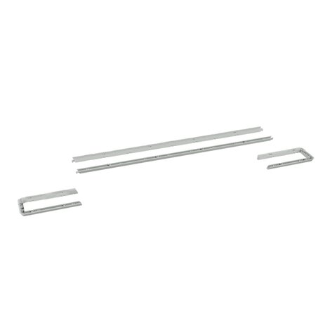 Conjunto prensatelas para canaletas Linnum de altura reducida y altura normal, ancho 50 Conjunto prensatelas para canaletas Linnum de altura reducida y altura normal, ancho 50