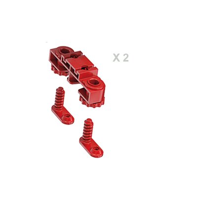 Conjunto patas para canaletas Linnum altura reducida