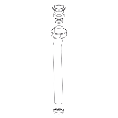 Conjunto tubo PVC impulsión - CICLON XS, FIT y LS
