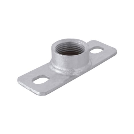 Placa de soporte para abrazadera puntos fijos Placa de soporte para abrazadera puntos fijos