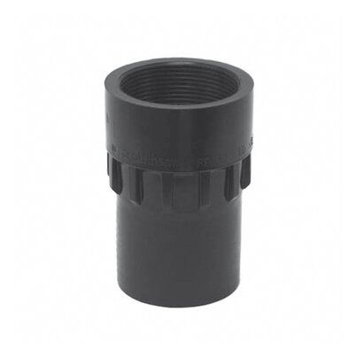 Conector con rosca interna para canalón y sumideros 63/90