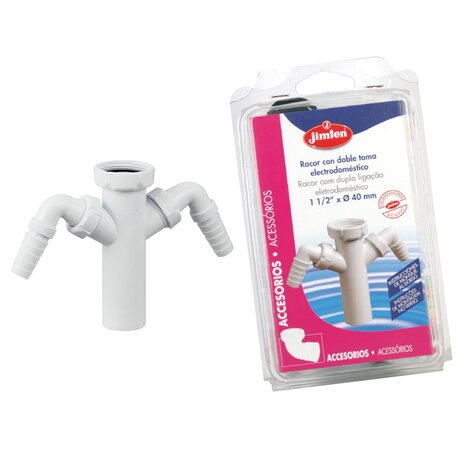 Cuello extensible doble toma electrodo.