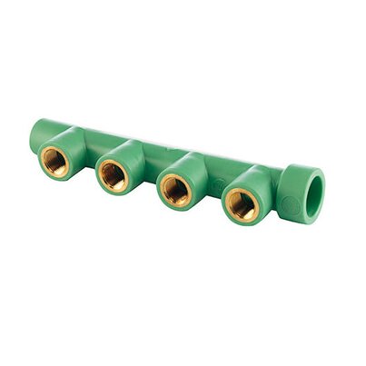 Colector distribuidor salidas rosca hembra