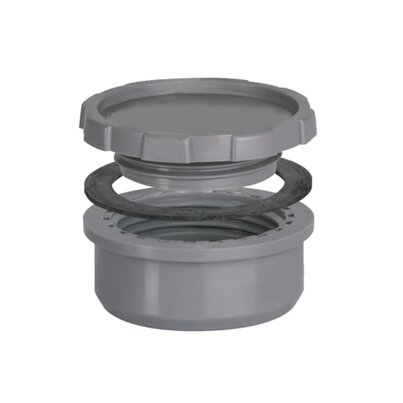 Tapón con registro PVC evacuación