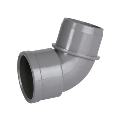 Codo 67° M/H PVC evacuación