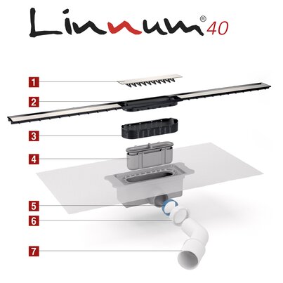 <B>LINNUM 40</B> Codo 45° PP 40/50 mm macho