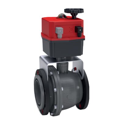 Válvula Ø 140 con actuador electrico