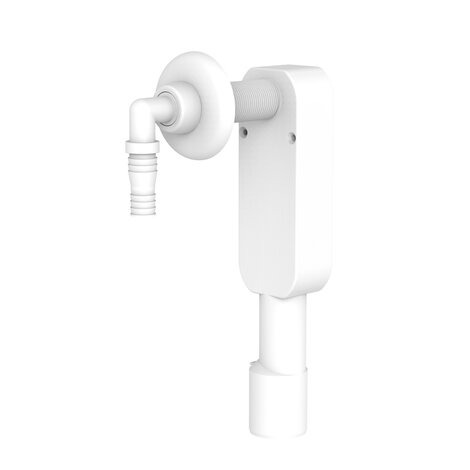 Sifón empotrado para lavavajillas y lavadoras con toma de electrodoméstico y embellecedor Sifón empotrado para lavavajillas y lavadoras con toma de electrodoméstico y embellecedor