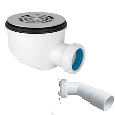 Válvula sifónica (50 mm) para plato ducha altura reducida