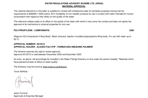2012512 PDF letter_WATER REGULATIONS ADVISORY SCHEME LTD. (WRAS)