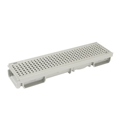 Canal con rejilla tipo piscina en PVC. Canal con rejilla tipo piscina en PVC.