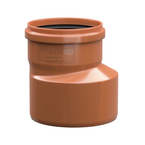 Ampliación concéntrica hembra-macho, con junta labiada