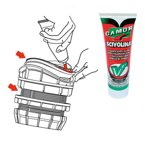 Easy Clip Link Ø160 (para tubos corrugados, compactos lisos, gres, hormigón, PRFV)