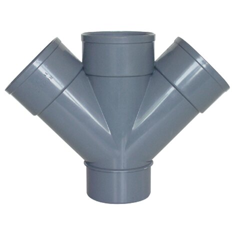 Derivacion 45° doble plana macho/hembra Derivacion 45° doble plana macho/hembra