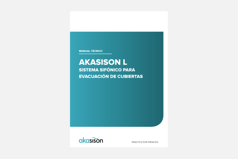 Catálogo técnico AKASISON L - sistema sifónico para evacuación de cubierta