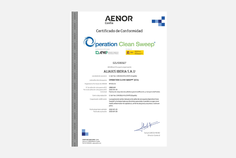 AENOR Operation Clean Sweep Alicante