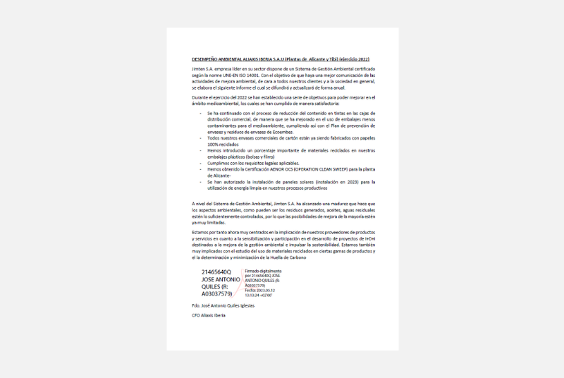 Politica Calidad, Medioambiente y Seguridad y Salud 2024