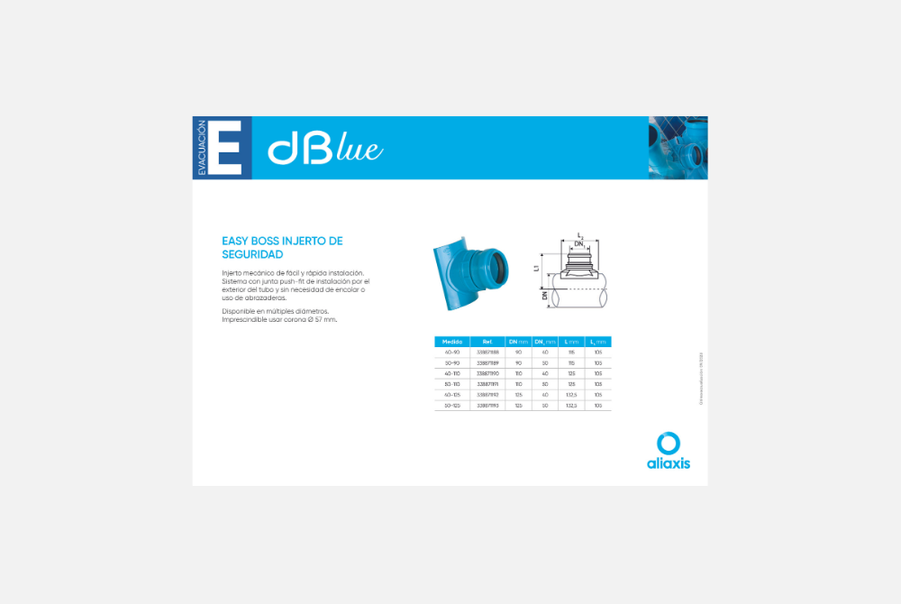 Ficha Técnica dBlue - Easy Boss