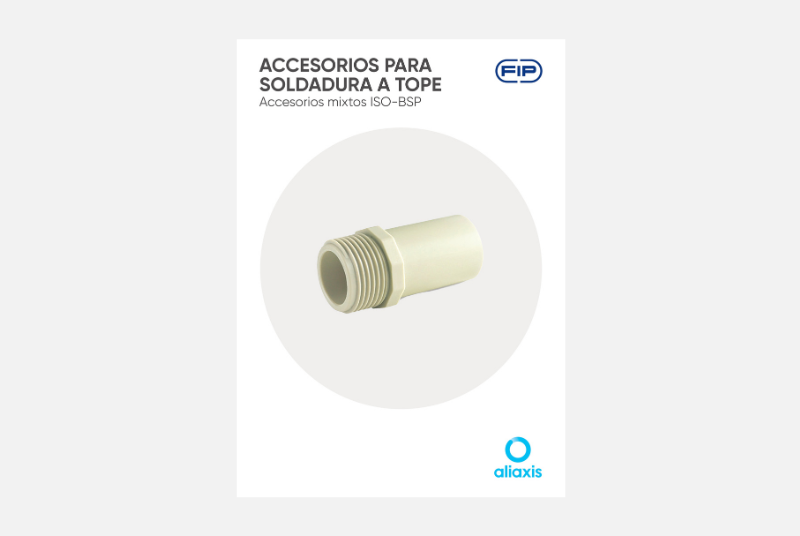 Catálogo soldadura a tope Accesorios ISO-BSP - PP-H