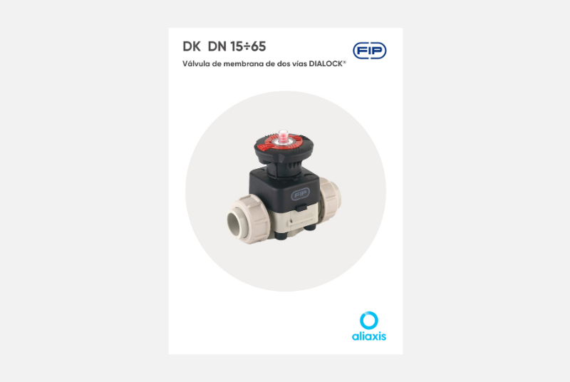 Catálogo Válvula de membrana de dos vías DIALOCK® - PP-H