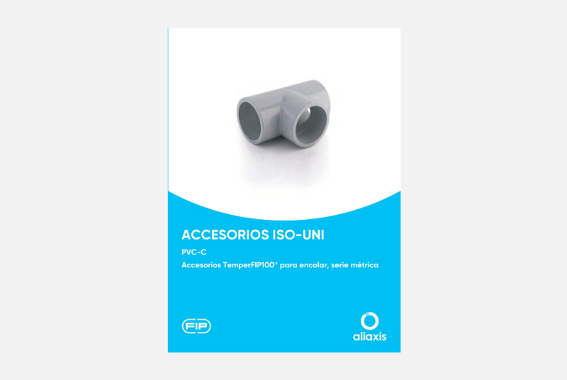 Catálogo Accesorios encolar serie métrica PVC-C